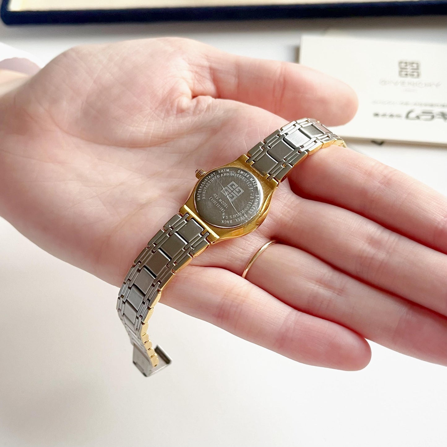 Givenchy Vintage Women’s TwoTone Watch, Boxed, Gift for Her - up to 18cm