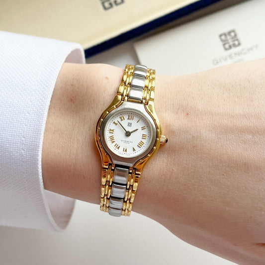 Givenchy Vintage Women’s TwoTone Watch, Boxed, Gift for Her - up to 18cm