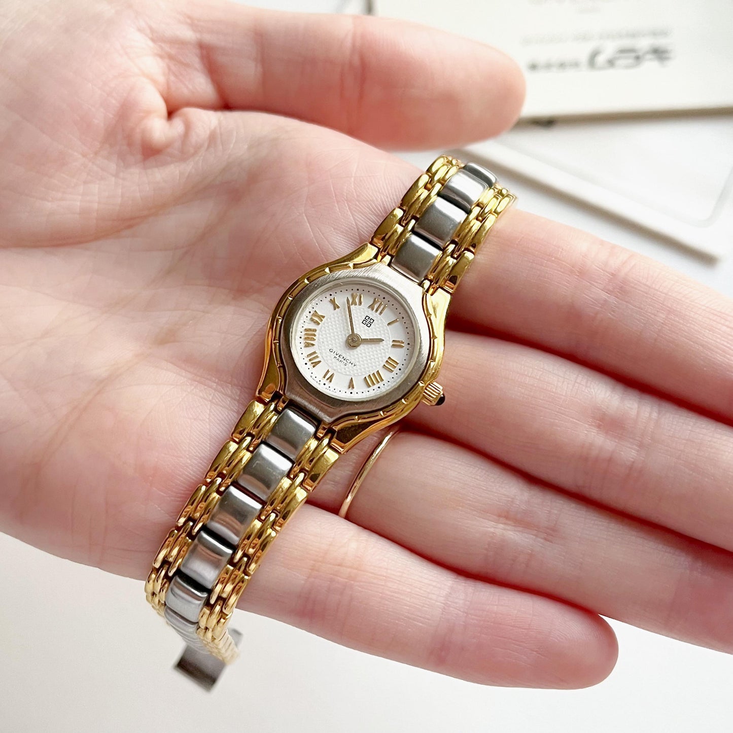 Givenchy Vintage Women’s TwoTone Watch, Boxed, Gift for Her - up to 18cm