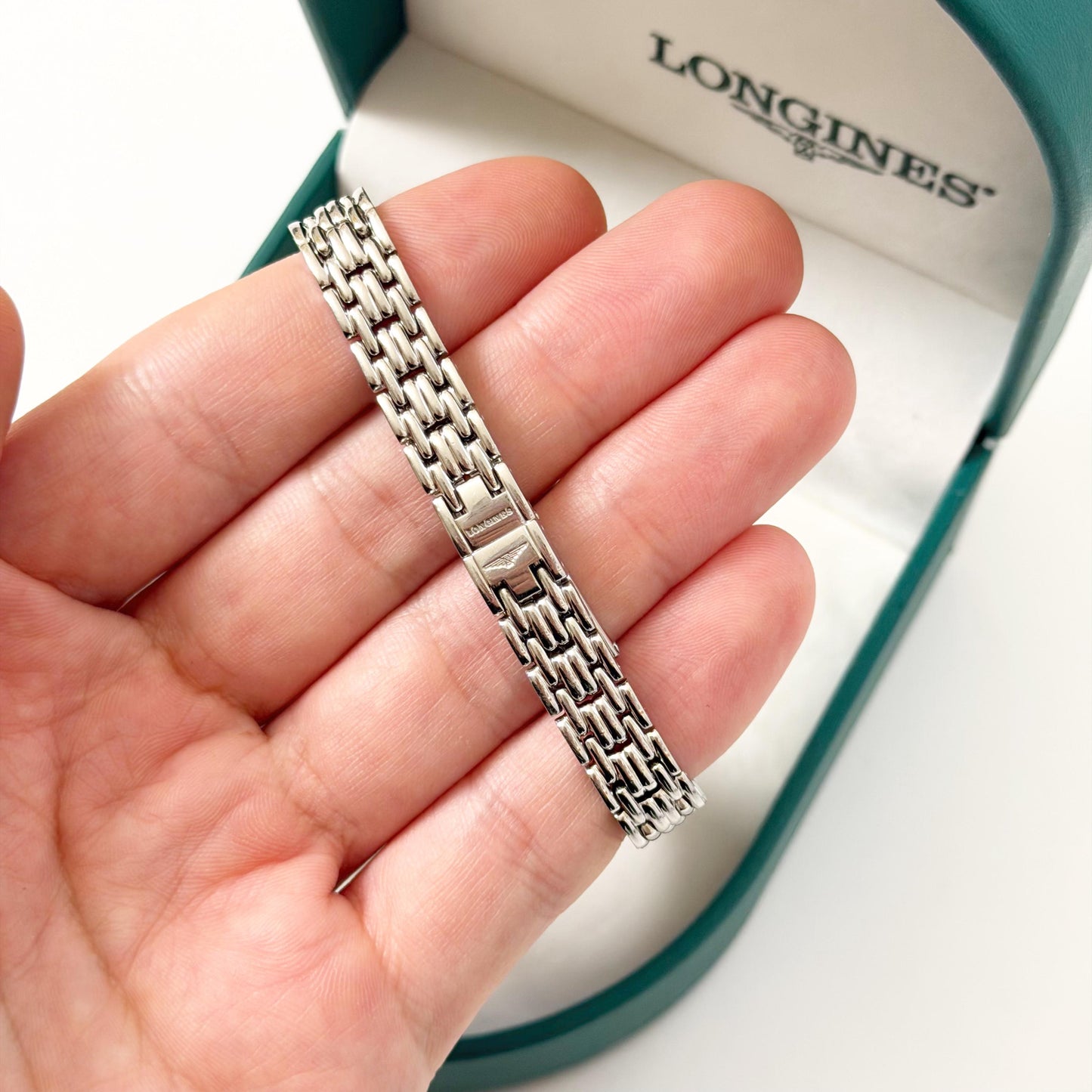 Longines Vintage Women’s Silver Watch, Boxed, Gift For Her - 16cm