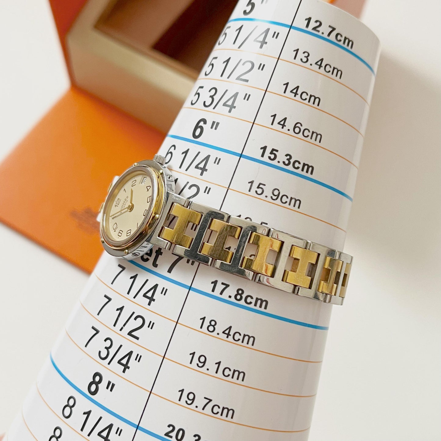 Hermes Vinatge Womens Watch, Gift for Her, Boxed, 17.5cm