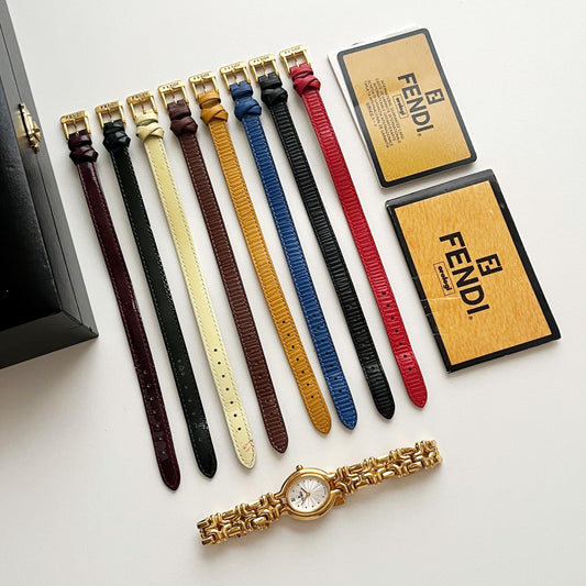 Fendi VintageWomen’s Watch, Mint, Boxed, Watch (9 bands), Gift for Her