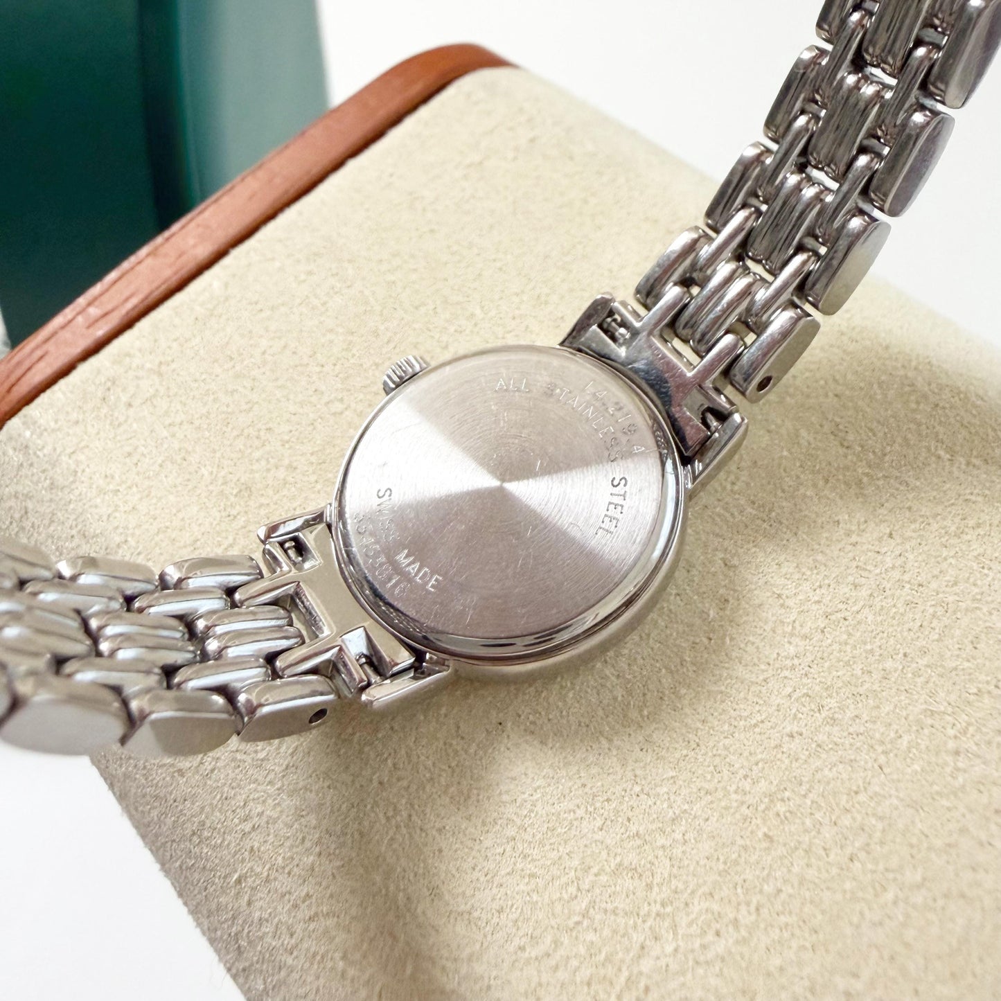 Longines Vintage Women’s Silver Watch, Boxed, Gift For Her - 16cm