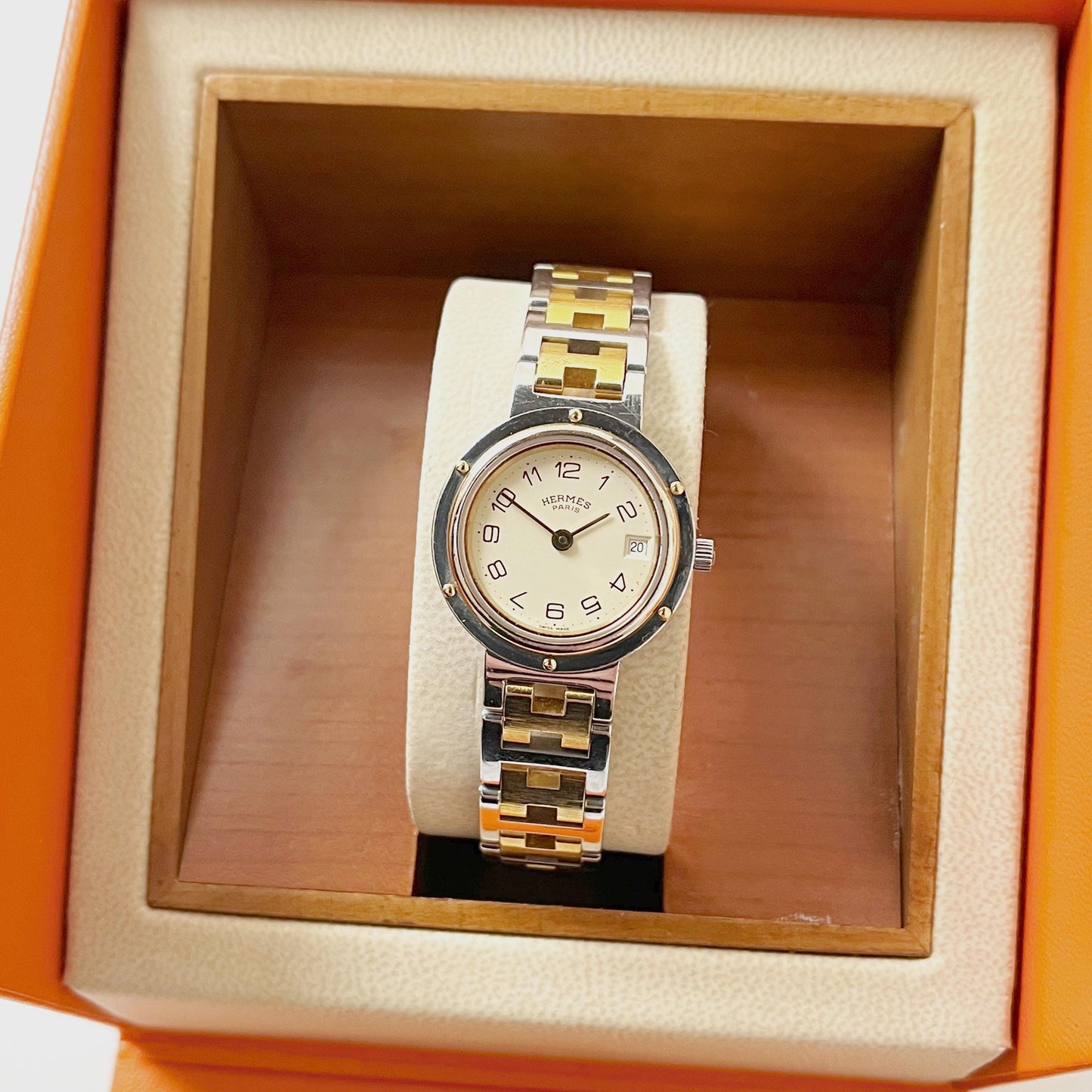 Hermes Vinatge Womens Watch, Gift for Her, Boxed, 17.5cm