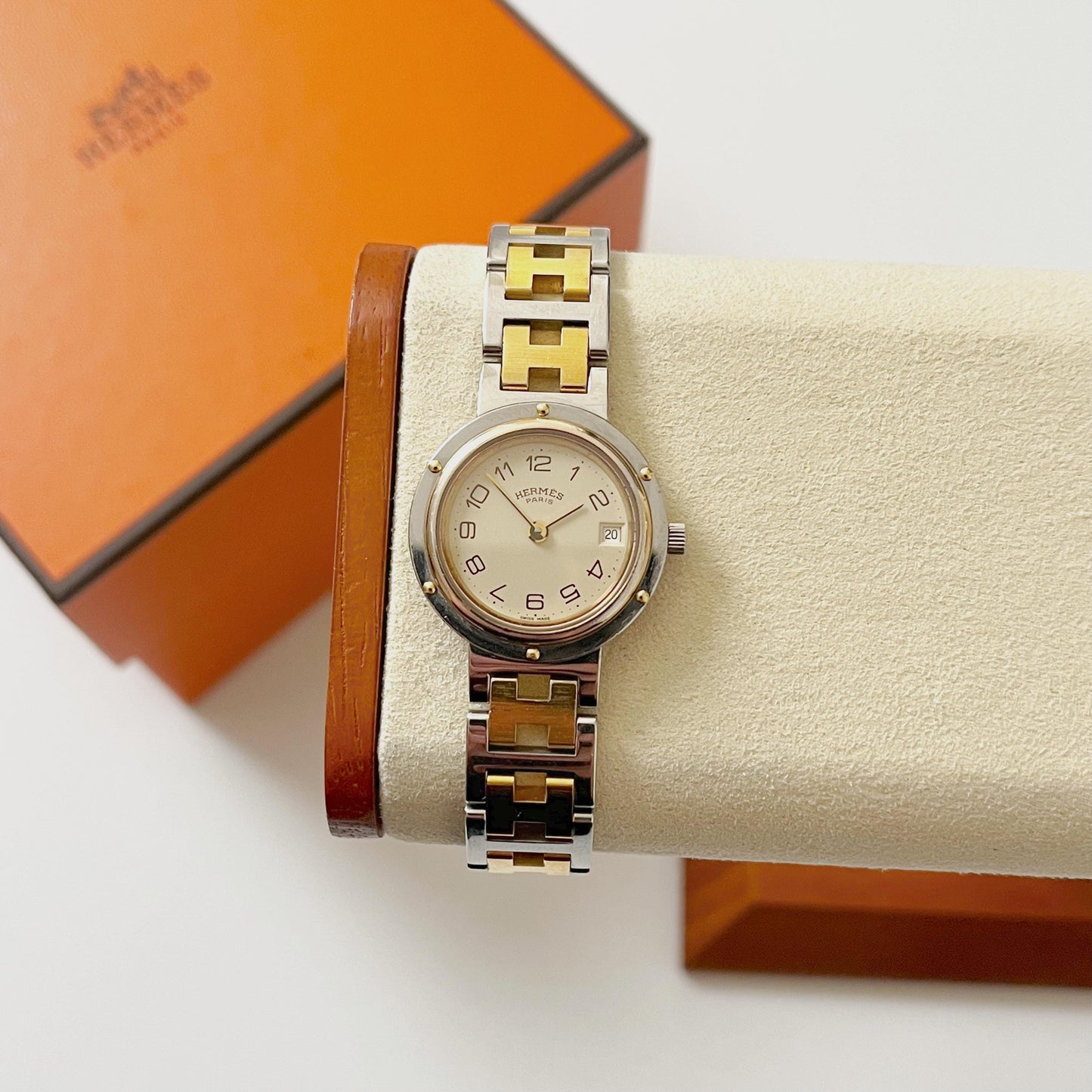 Hermes Vinatge Womens Watch, Gift for Her, Boxed, 17.5cm