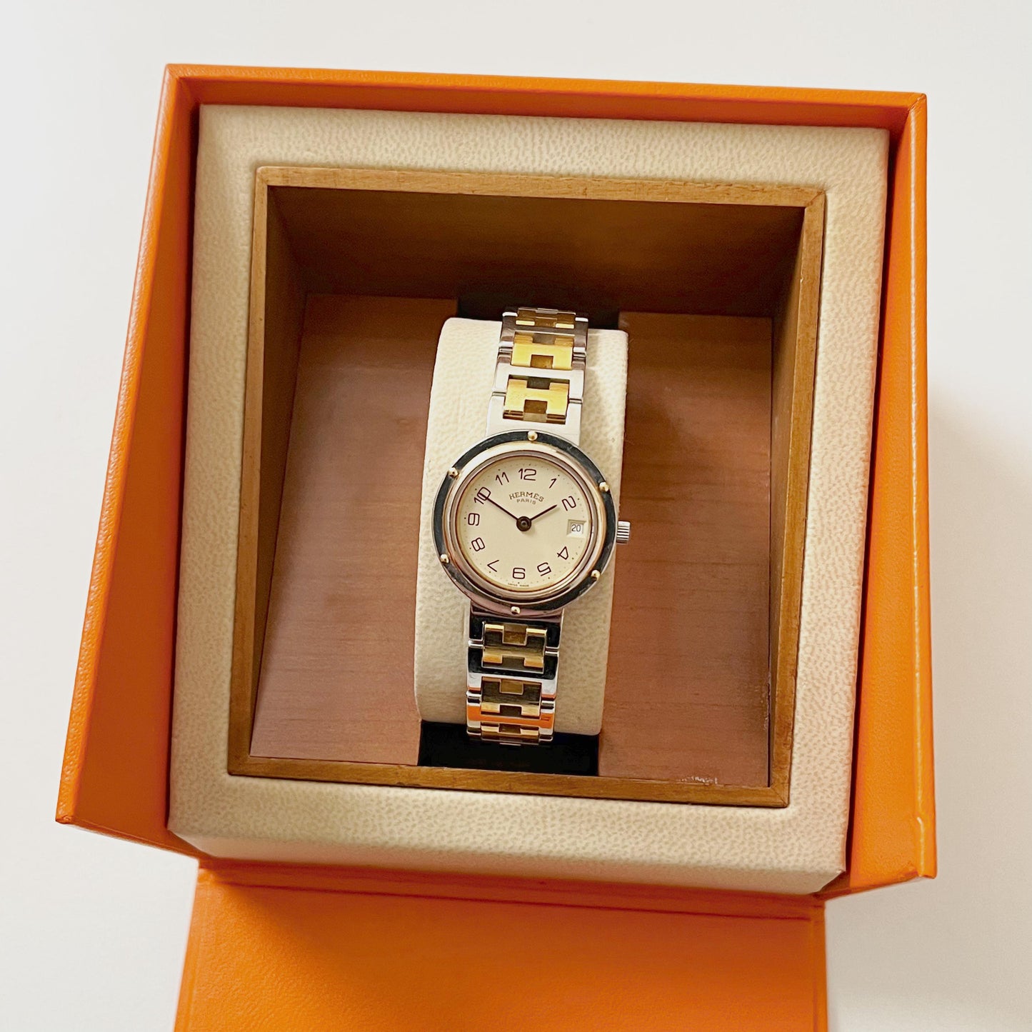 Hermes Vinatge Womens Watch, Gift for Her, Boxed, 17.5cm