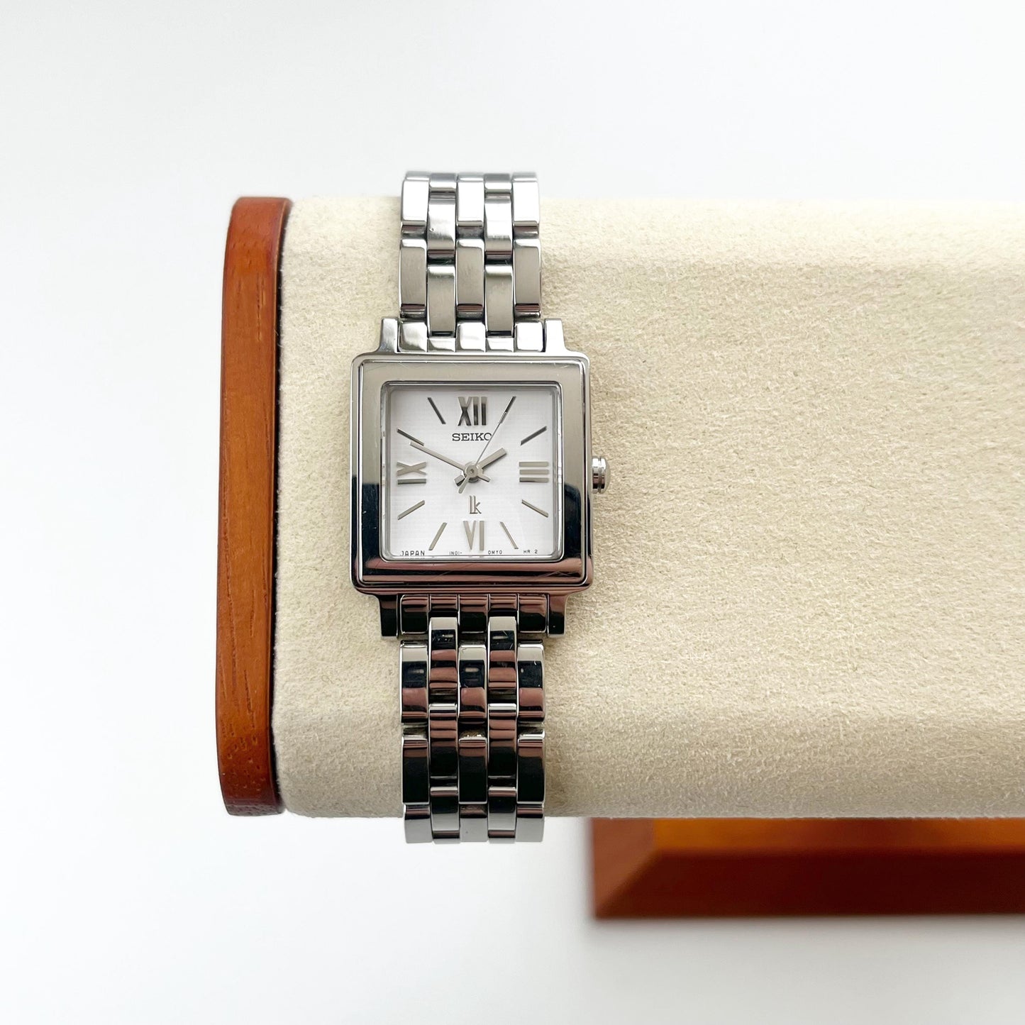 Seiko Square Silver Womens Vintage Watch, Boxed, Gift for Her, 15.5cm