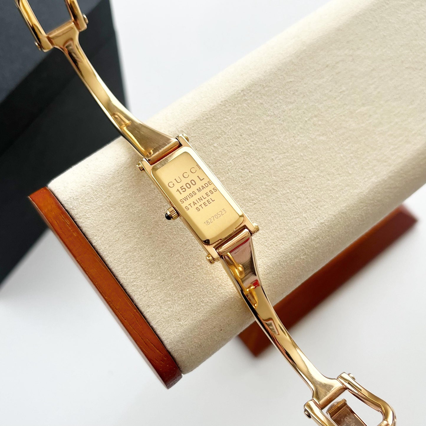 Gucci Women’s Vintage Bangle Gold Watch, Boxed Gift for Her - 16cm