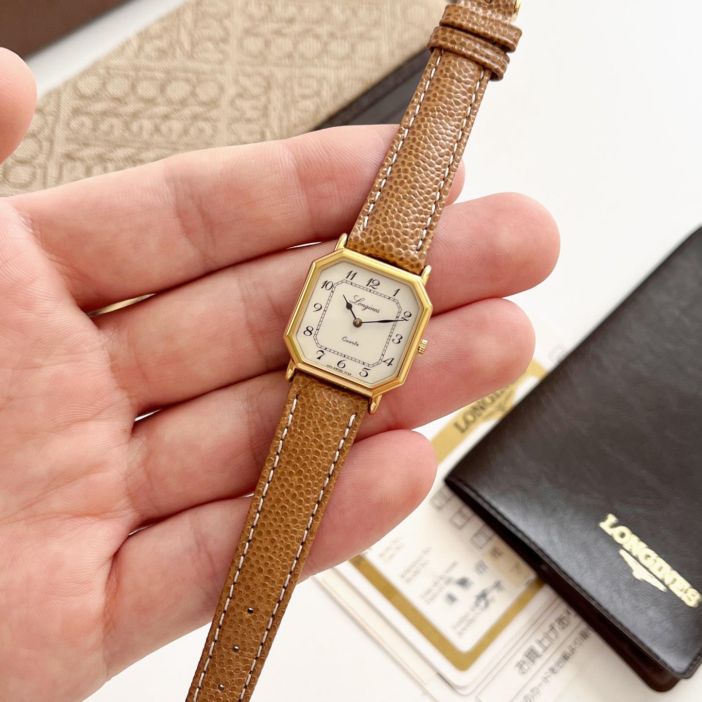 LONGINES RARE 150 Anniversary Vintage Women's Watch, Documents, Boxed, Full Set - 16.5cm