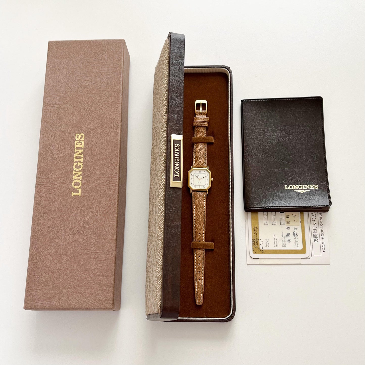 LONGINES RARE 150 Anniversary Vintage Women's Watch, Documents, Boxed, Full Set - 16.5cm