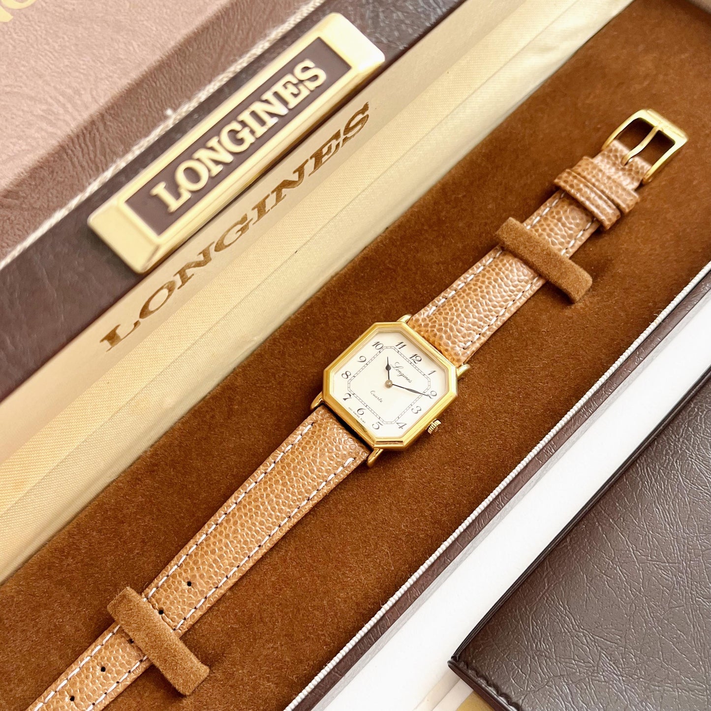 LONGINES RARE 150 Anniversary Vintage Women's Watch, Documents, Boxed, Full Set - 16.5cm