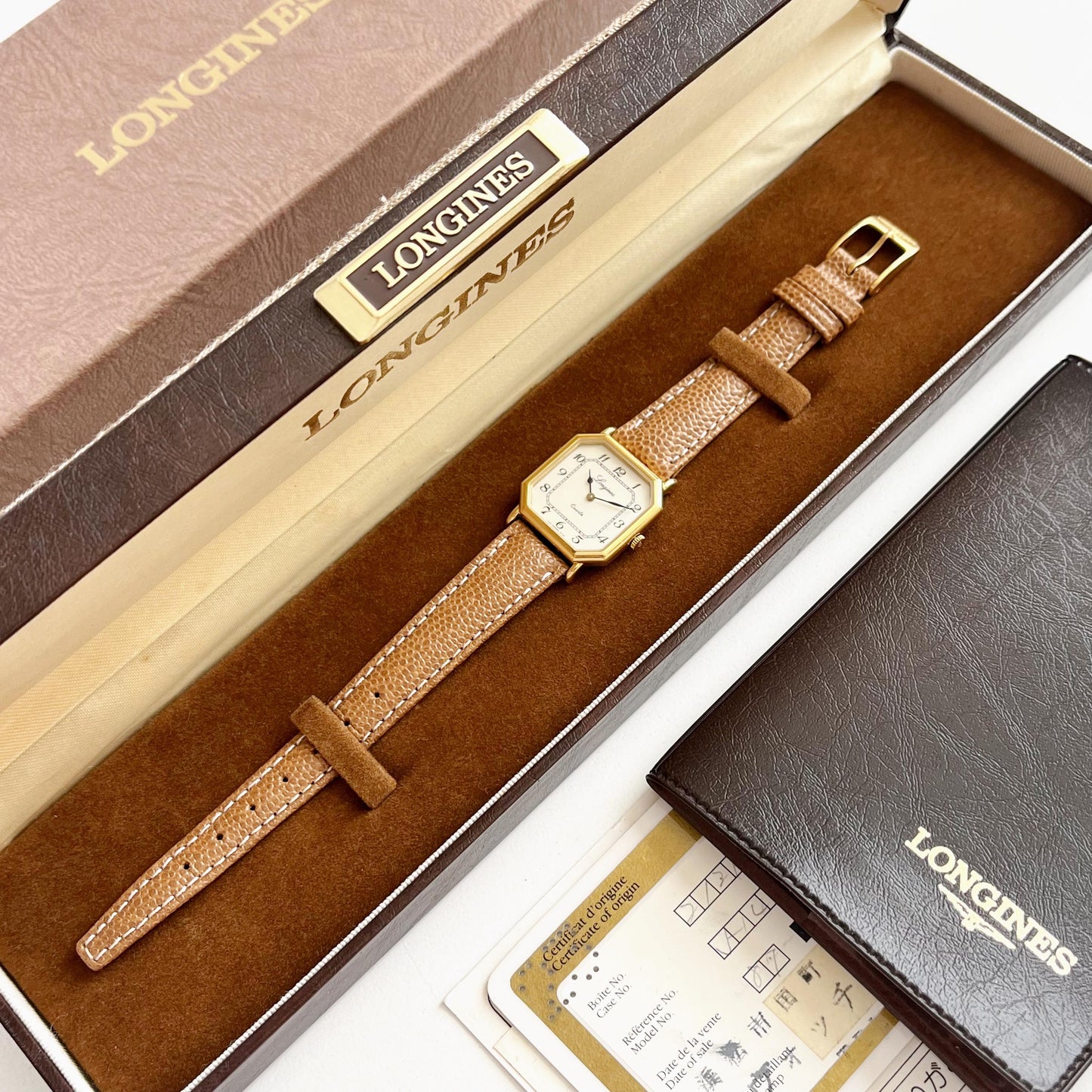 LONGINES RARE 150 Anniversary Vintage Women's Watch, Documents, Boxed, Full Set - 16.5cm