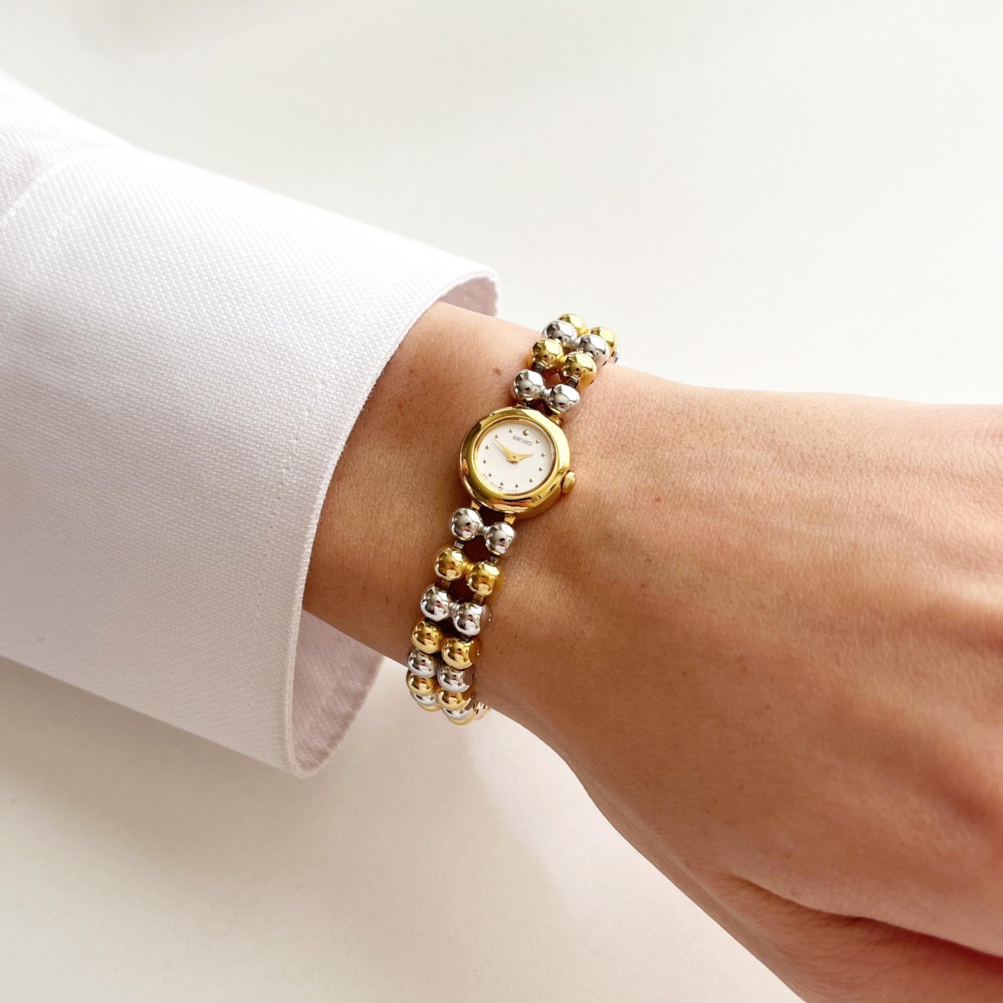 MINT - Seiko Gold Women’s Vintage Watch, Boxed, Gift for Her - 17.5cm