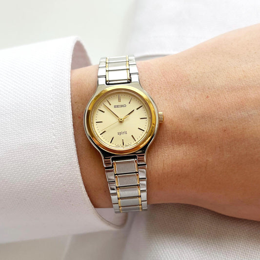 Seiko Women’s Vintage Watch, TwoTone, Boxed, Gift for Her