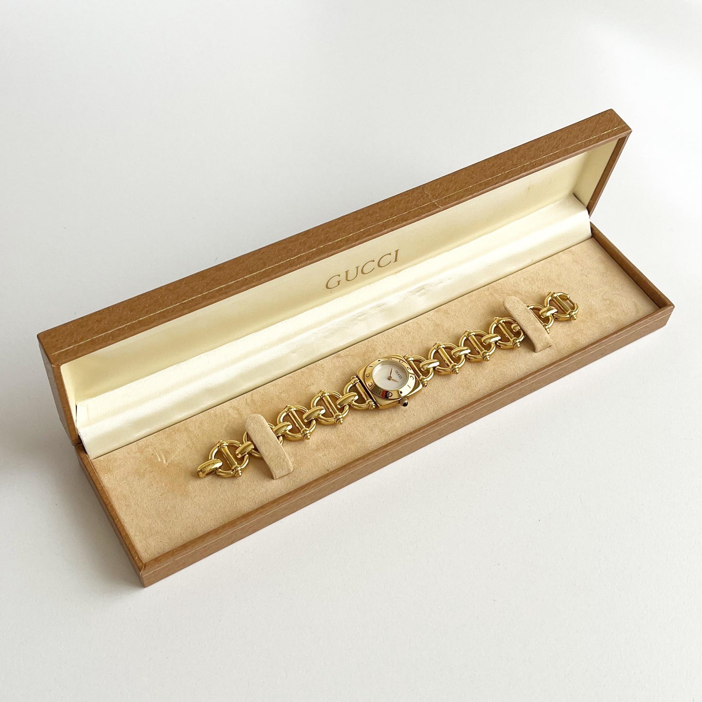 Vintage MINT Gucci Watch Gold Watch, Boxed, Gift for Her