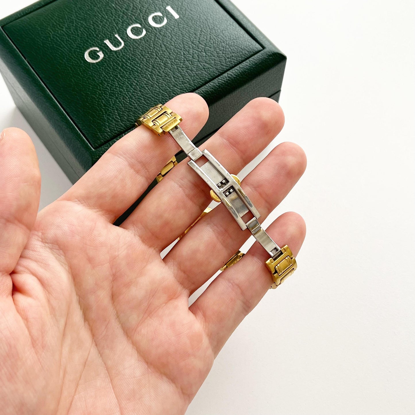 Gucci MINT Vintage Gold Women's Watch, Rare, Gift For Her, Boxed, 16.5cm