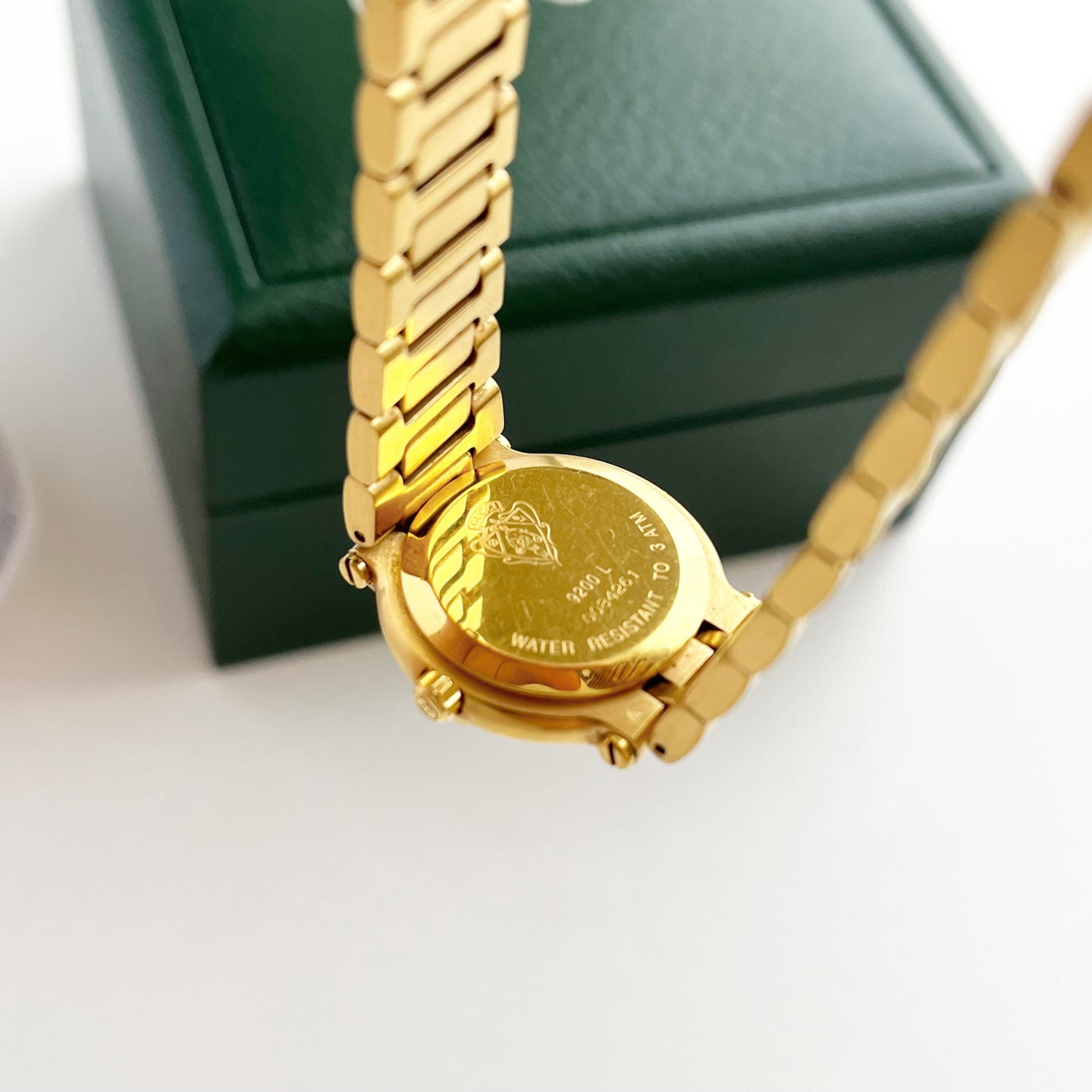 Gucci MINT Vintage Gold Women's Watch, Rare, Gift For Her, Boxed, 16.5cm