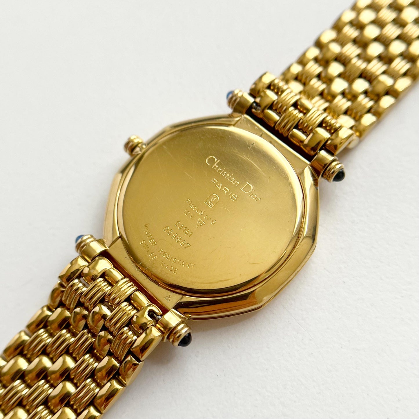 Christian Dior Vintage MINT watch, RARE Gold Womens Watch, Full Set, Boxed, Gift for Her
