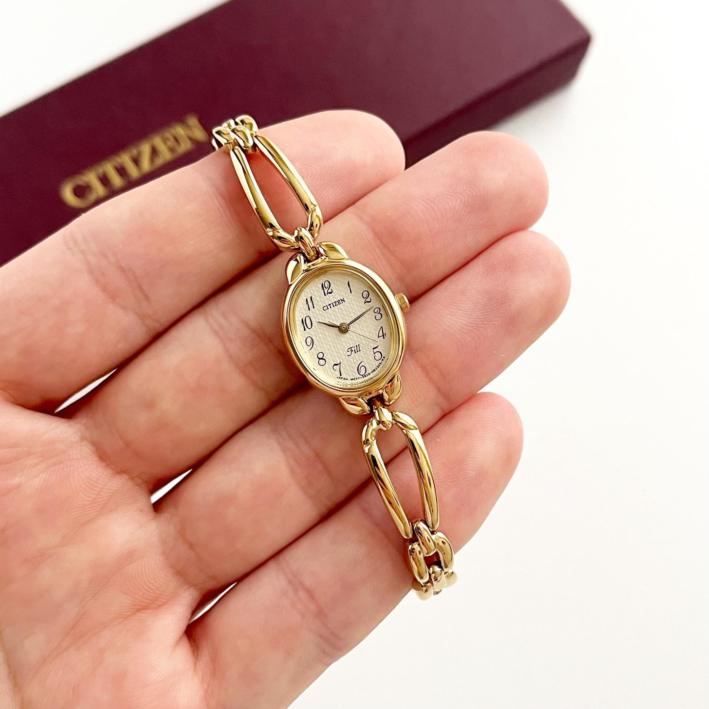 Citizen Vintage MINT Gold Womens Watch, Boxed, Gift for Her, 18cm