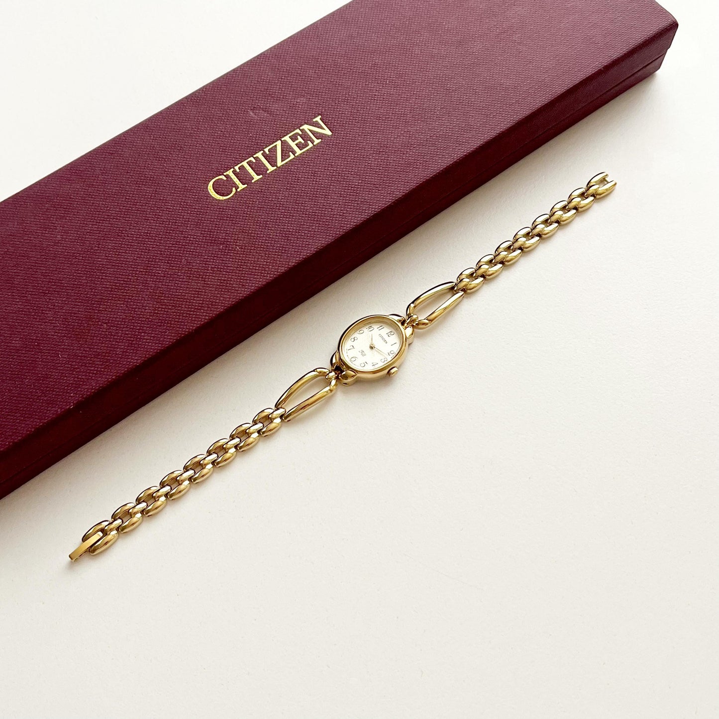 Citizen Vintage MINT Gold Womens Watch, Boxed, Gift for Her, 18cm
