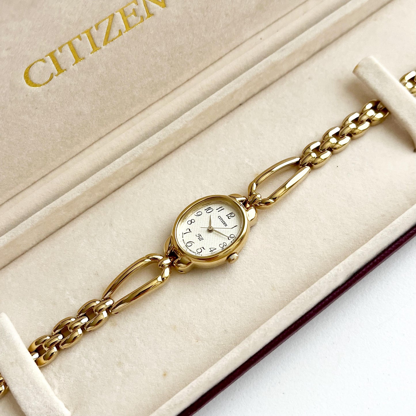 Citizen Vintage MINT Gold Womens Watch, Boxed, Gift for Her, 18cm