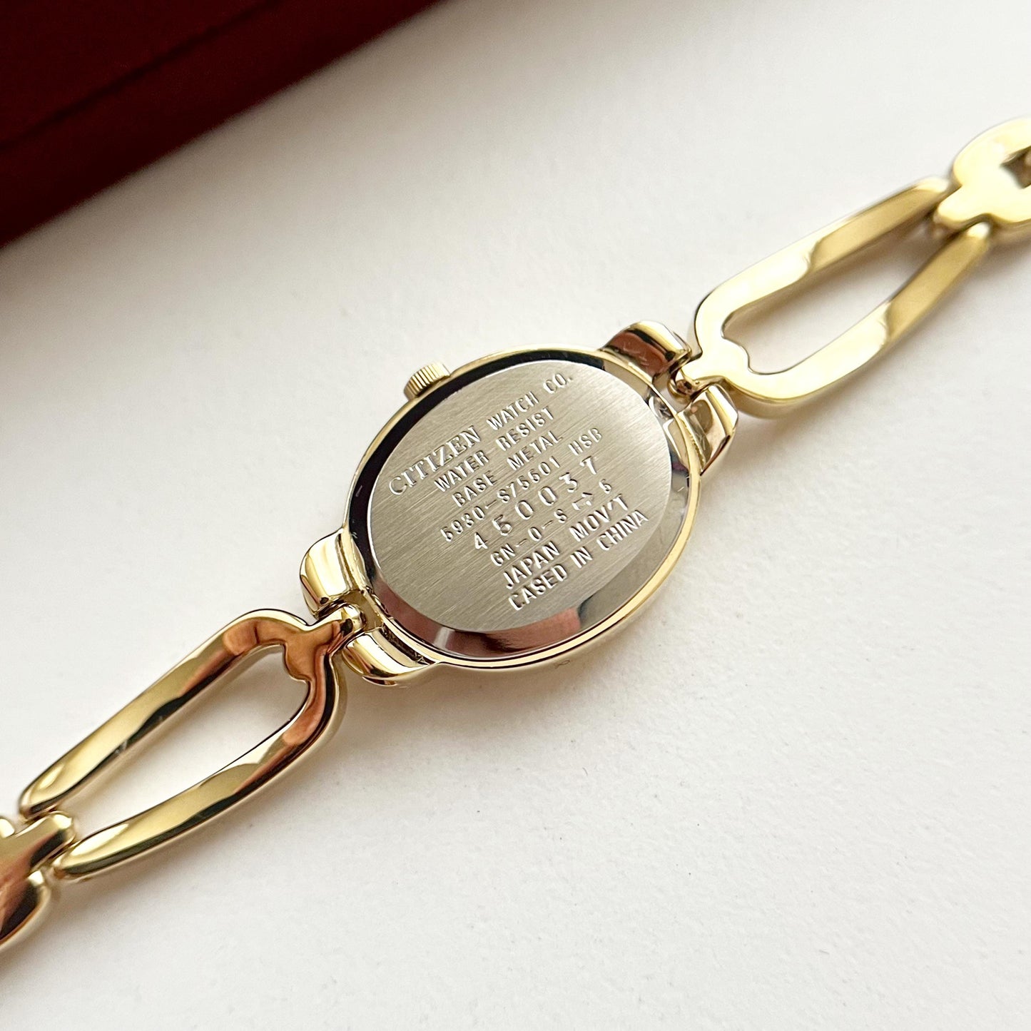 Citizen Vintage MINT Gold Womens Watch, Boxed, Gift for Her, 18cm
