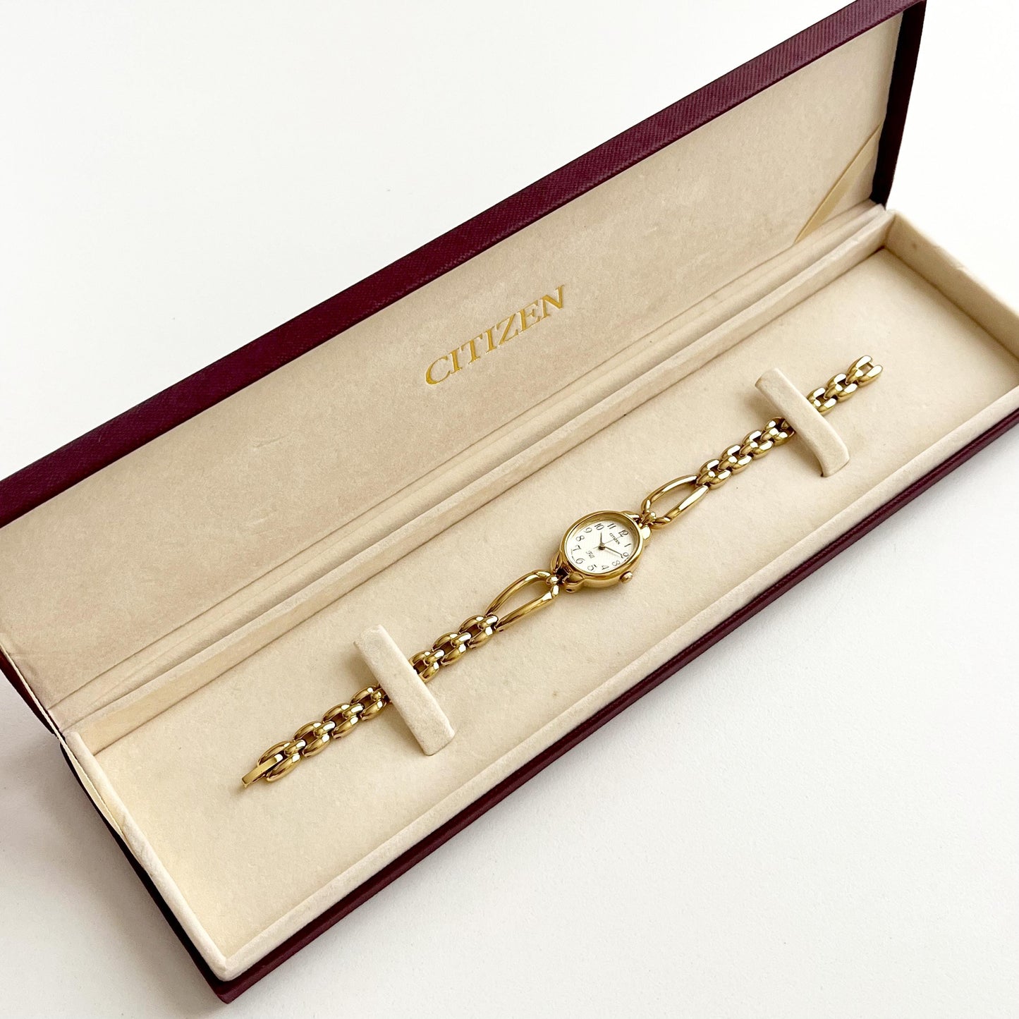 Citizen Vintage MINT Gold Womens Watch, Boxed, Gift for Her, 18cm