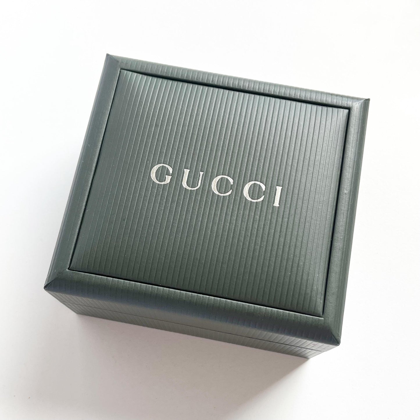 Gucci Gold Vintage Women’s Watch, Black Dial, Boxed, Gift for Her, 17cm