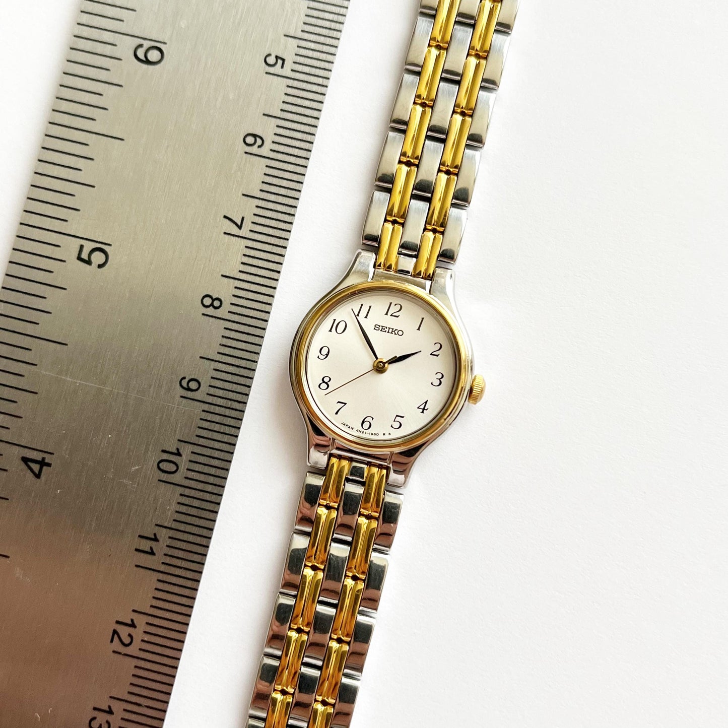 Seiko TwoTone Women’s Vintage Watch, Boxed, Gift for Her - 15.5cm