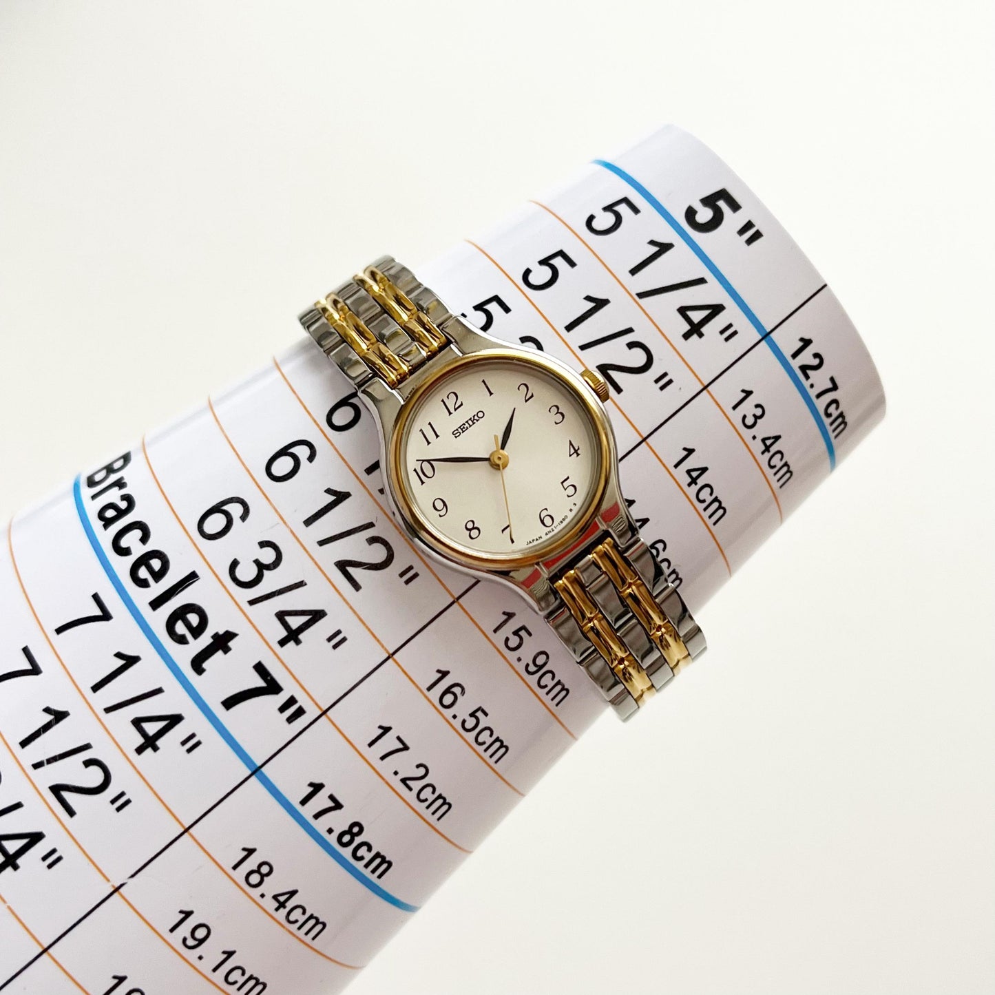 Seiko TwoTone Women’s Vintage Watch, Boxed, Gift for Her - 15.5cm