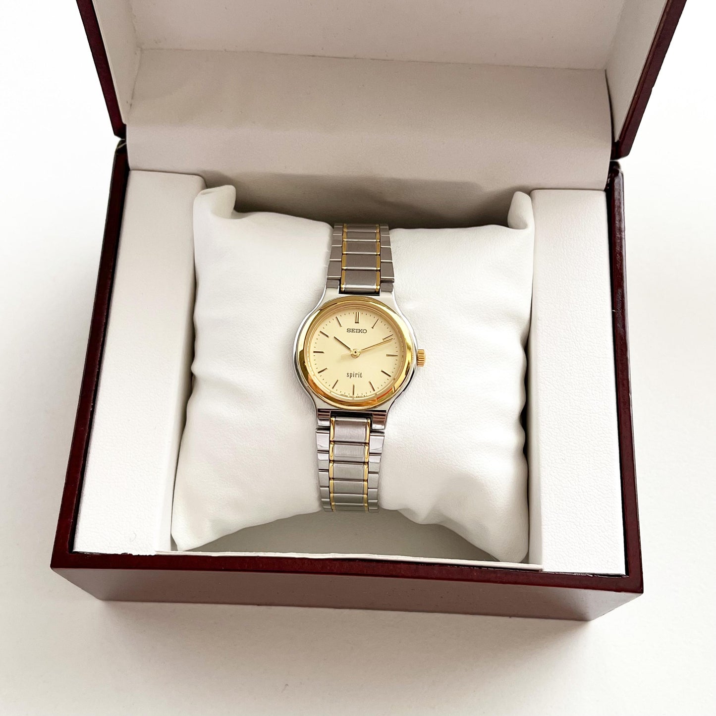 Seiko TwoTone Women’s Vintage Watch, Boxed, Gift for Her - 15.5cm