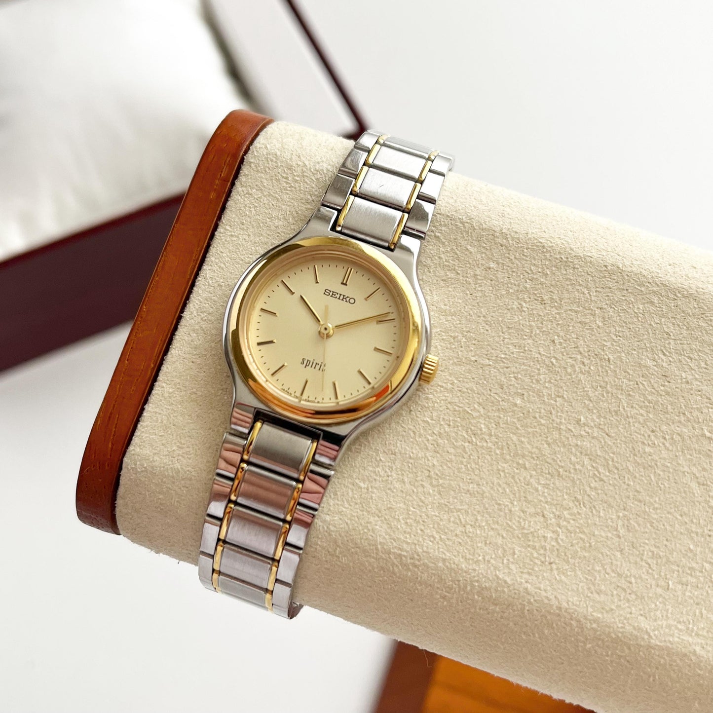 Seiko TwoTone Women’s Vintage Watch, Boxed, Gift for Her - 15.5cm