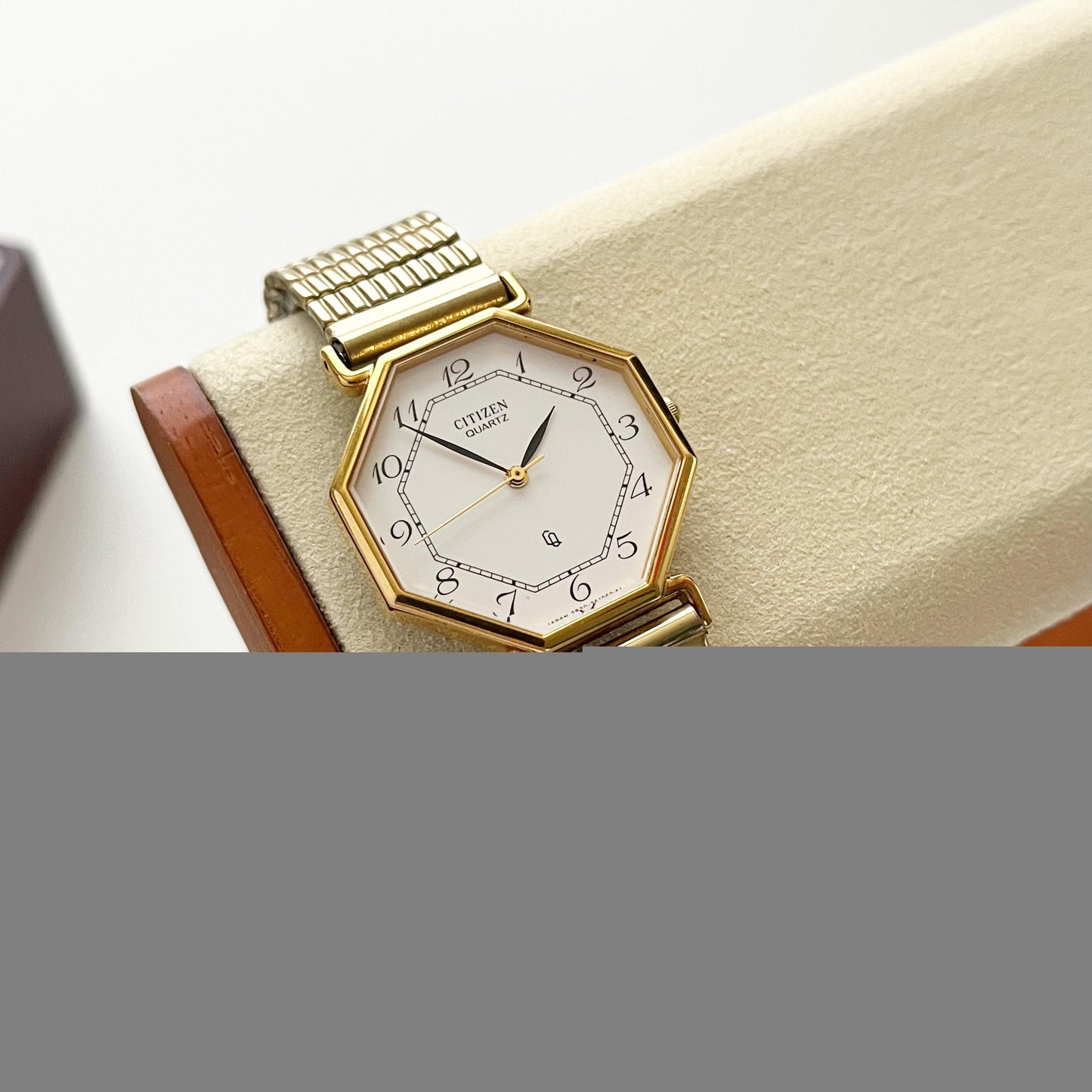 Citizen Vintage Gold Womens Watch, Rare Quartz Watch, Gift for Her, Boxed