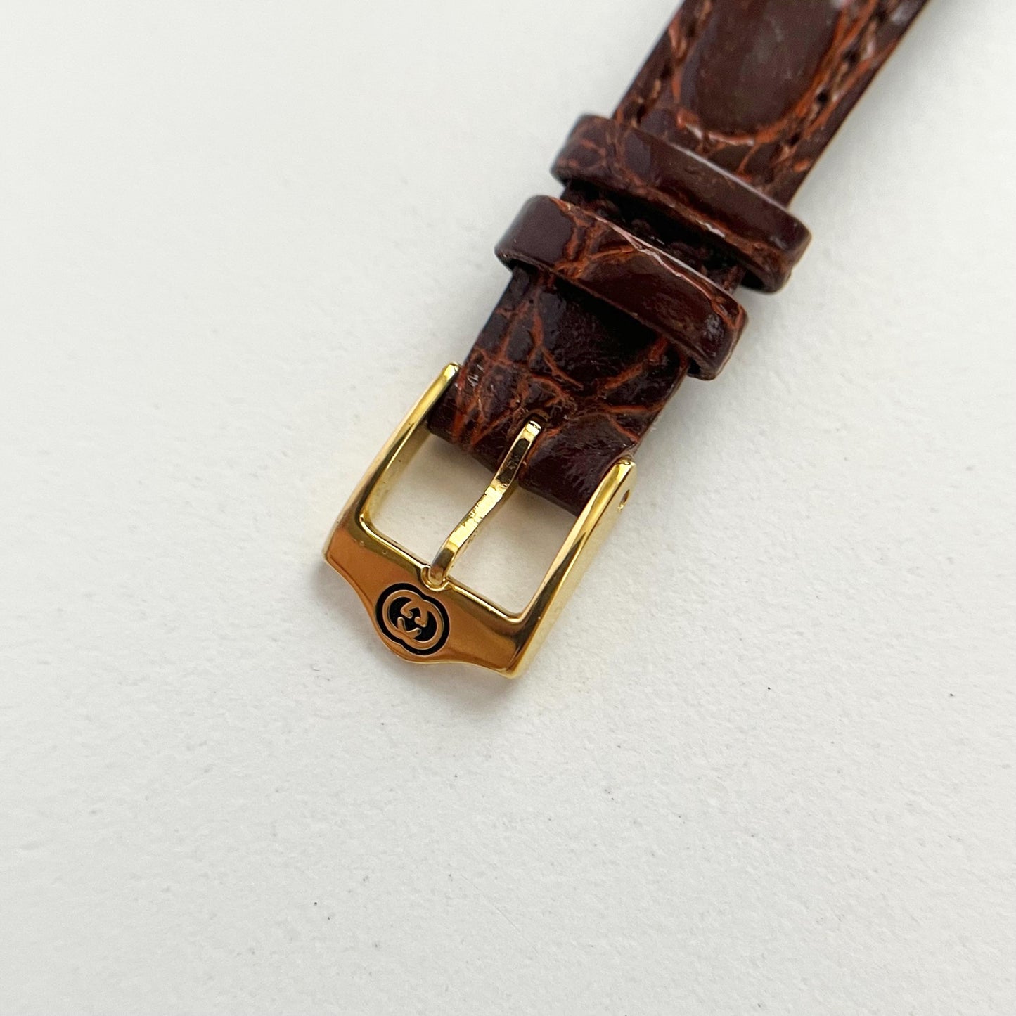 Gucci Gold Vintage Womens Watch, New Band, Gift for Her, Boxed