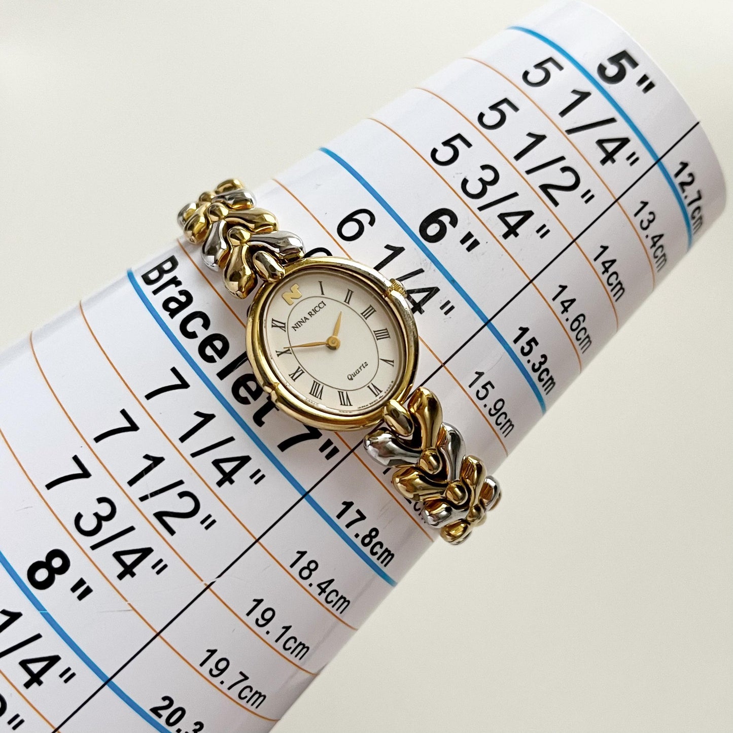 Vintage Watch - Boxed gift for her, Ladies gold tone Nina Ricci Watch