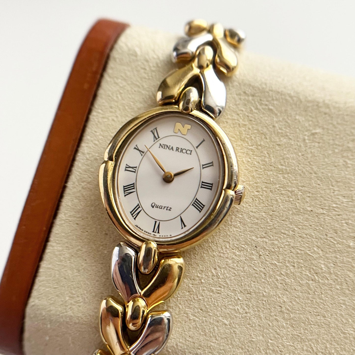 Vintage Watch - Boxed gift for her, Ladies gold tone Nina Ricci Watch