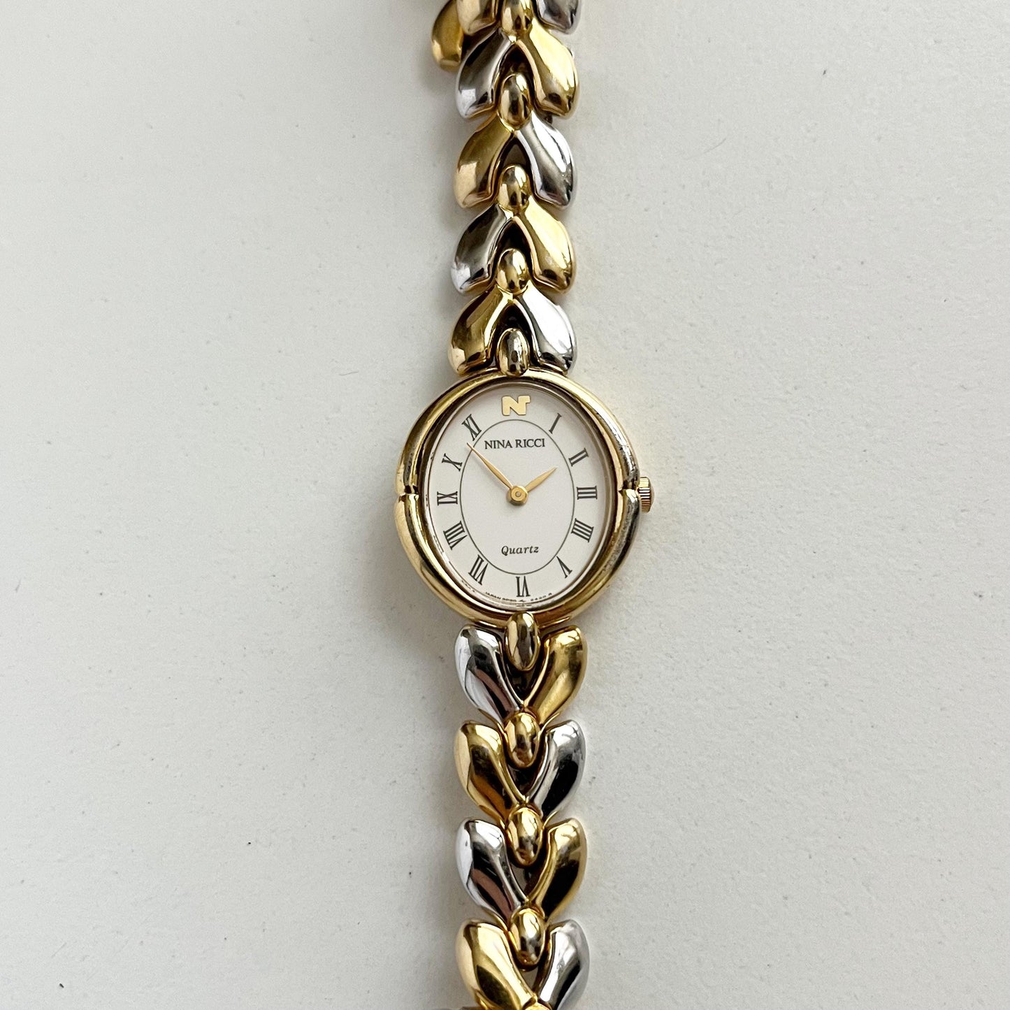 Vintage Watch - Boxed gift for her, Ladies gold tone Nina Ricci Watch