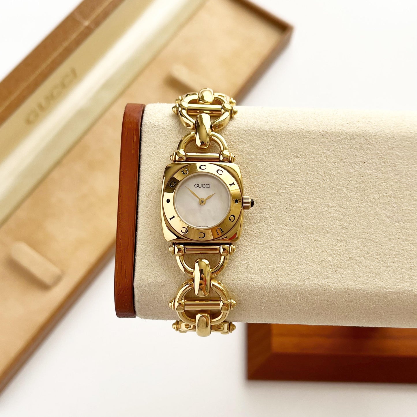 Vintage MINT Gucci Watch Gold Watch, Boxed, Gift for Her