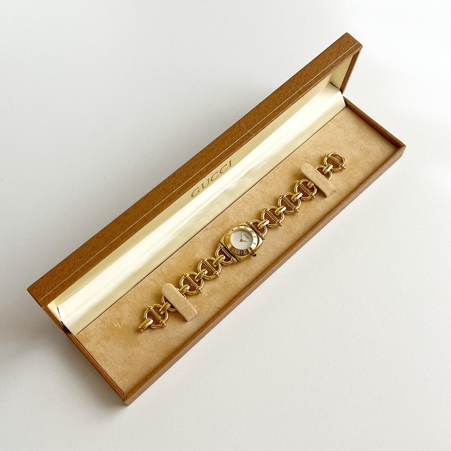 Vintage MINT Gucci Watch Gold Watch, Boxed, Gift for Her