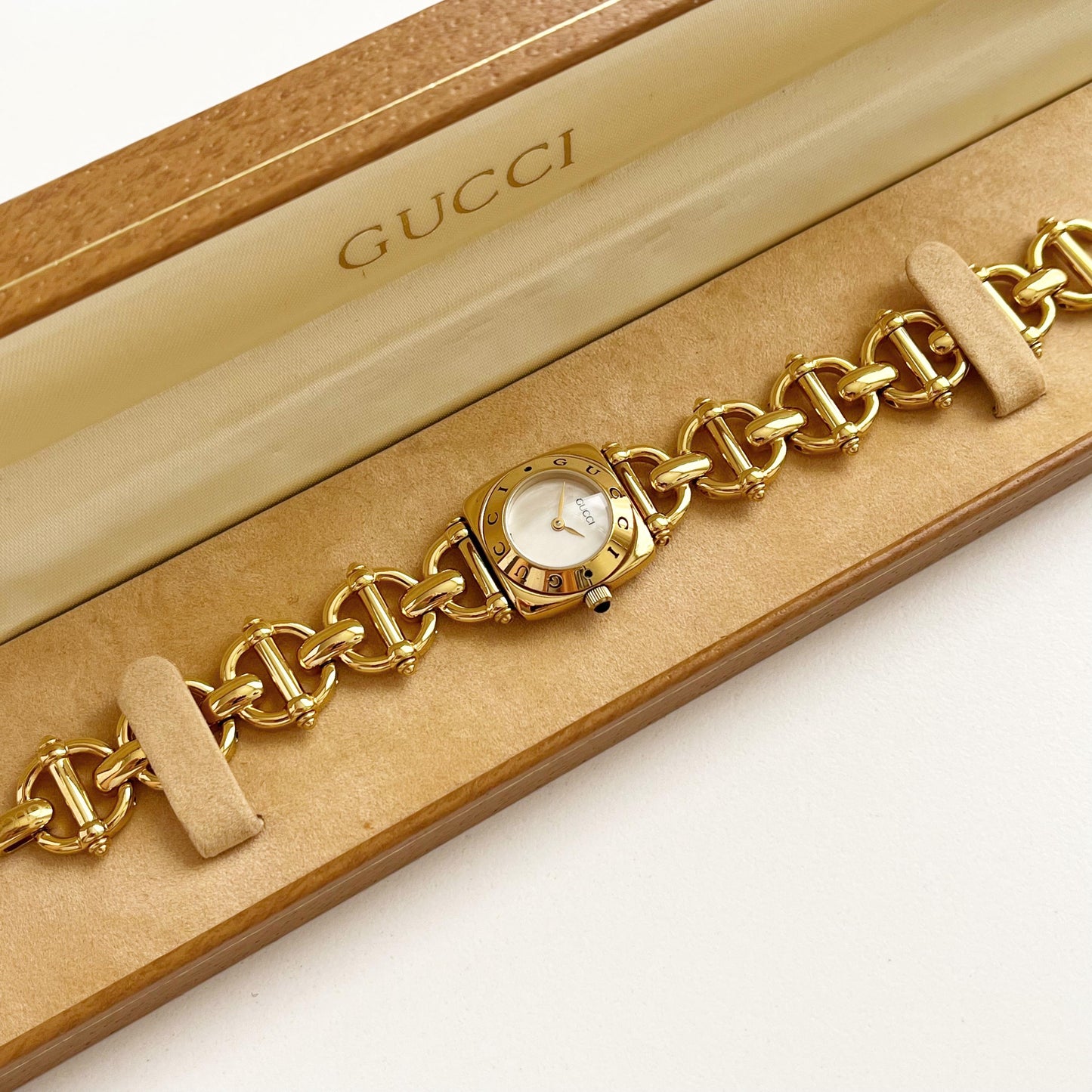 Vintage MINT Gucci Watch Gold Watch, Boxed, Gift for Her