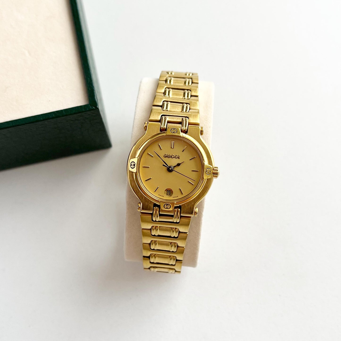 Gucci MINT Vintage Gold Women's Watch, Rare, Gift For Her, Boxed, 16.5cm
