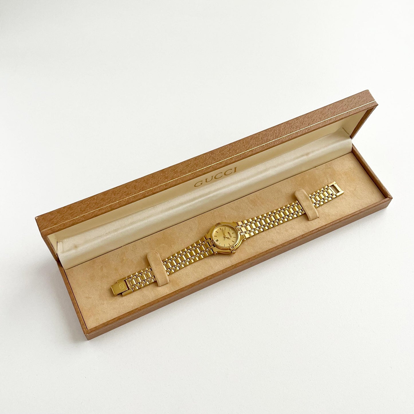 Gucci Vintage Gold Women's Watch, Gift For Her, Boxed, 18cm