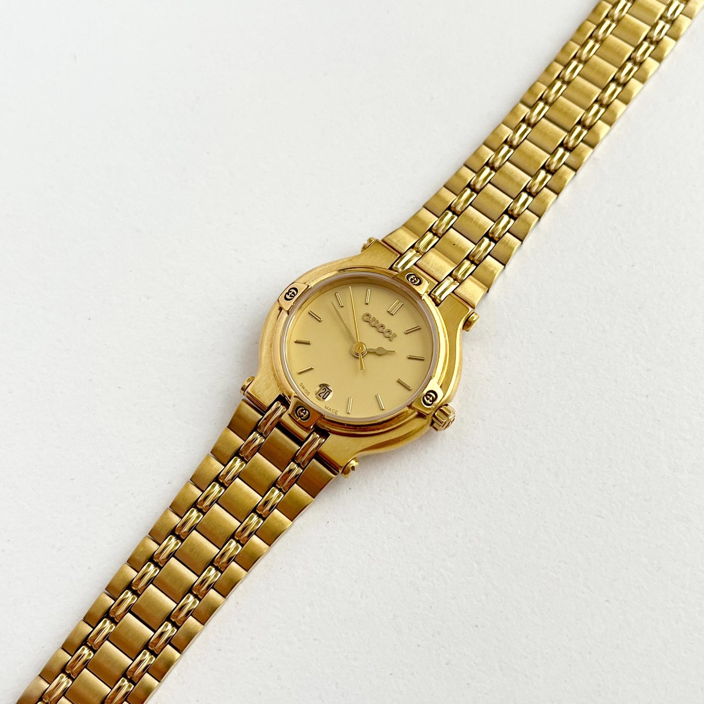 Gucci Vintage Gold Women's Watch, Gift For Her, Boxed, 18cm