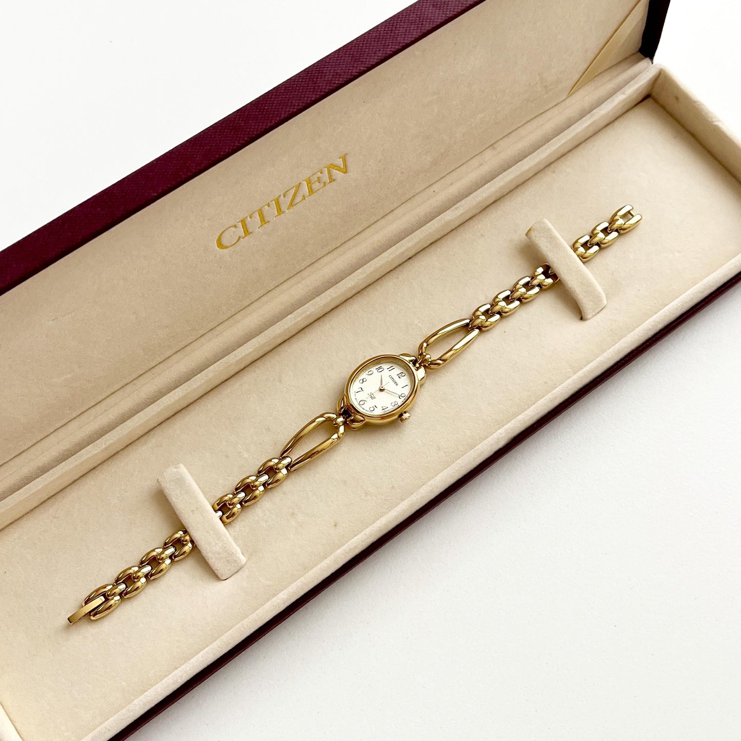 Citizen Vintage MINT Gold Womens Watch, Boxed, Gift for Her, 18cm
