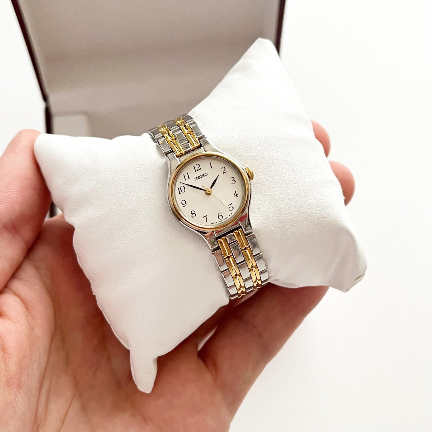 Seiko TwoTone Women’s Vintage Watch, Boxed, Gift for Her - 15.5cm