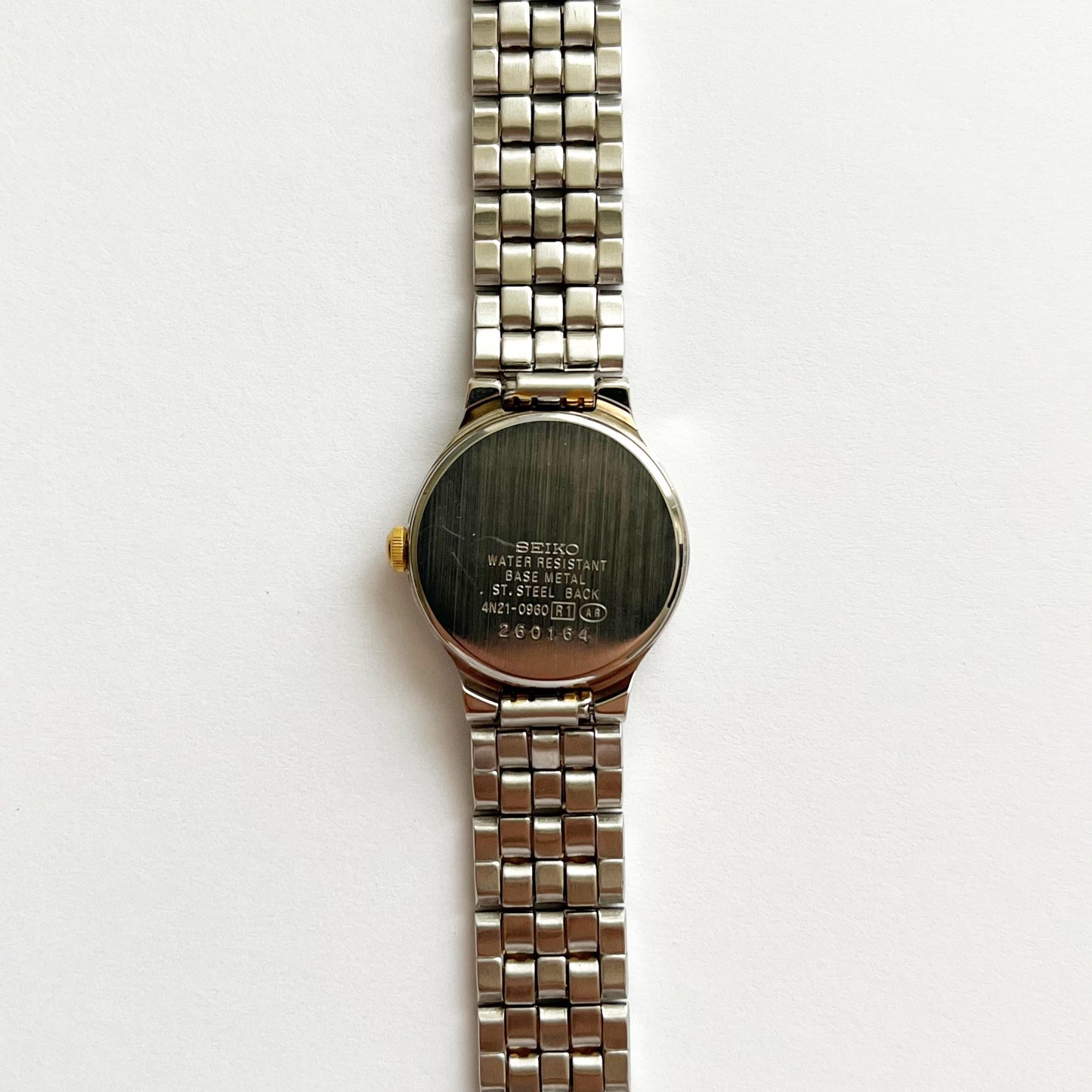 Seiko TwoTone Women’s Vintage Watch, Boxed, Gift for Her - 15.5cm