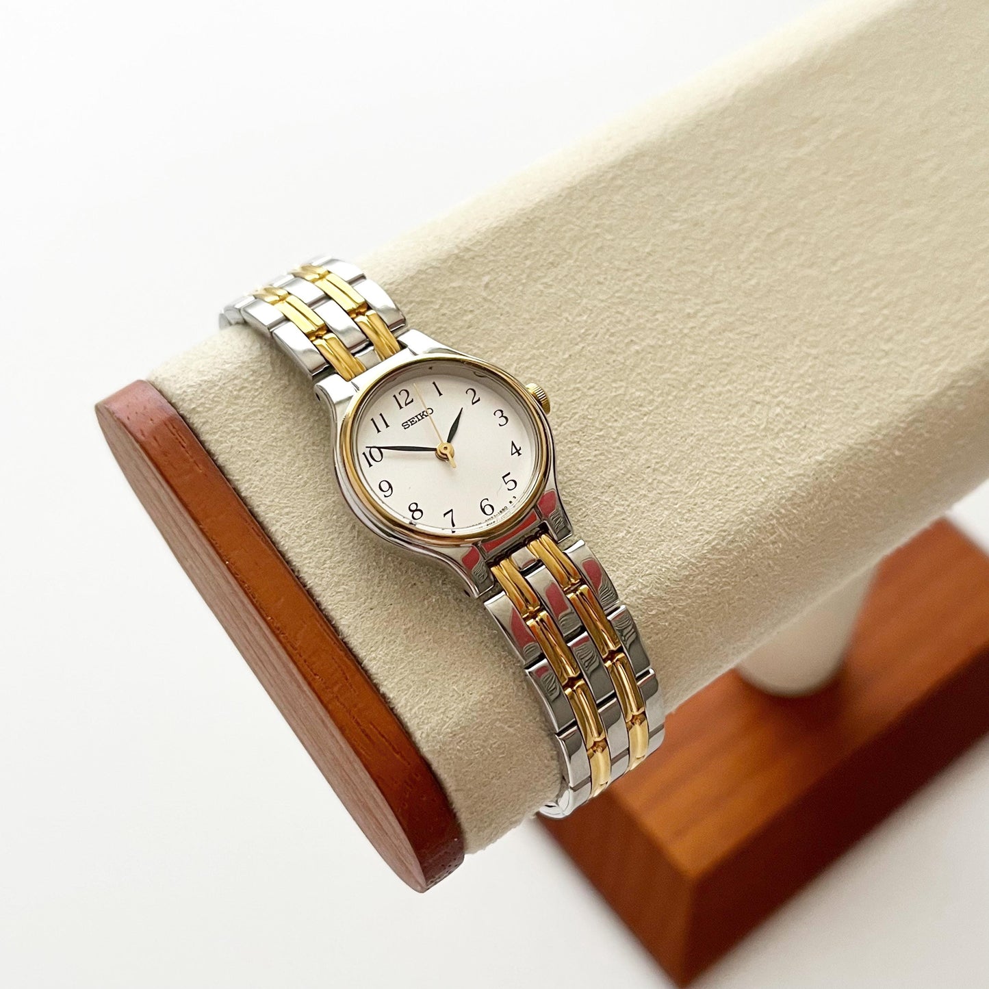 Seiko TwoTone Women’s Vintage Watch, Boxed, Gift for Her - 15.5cm