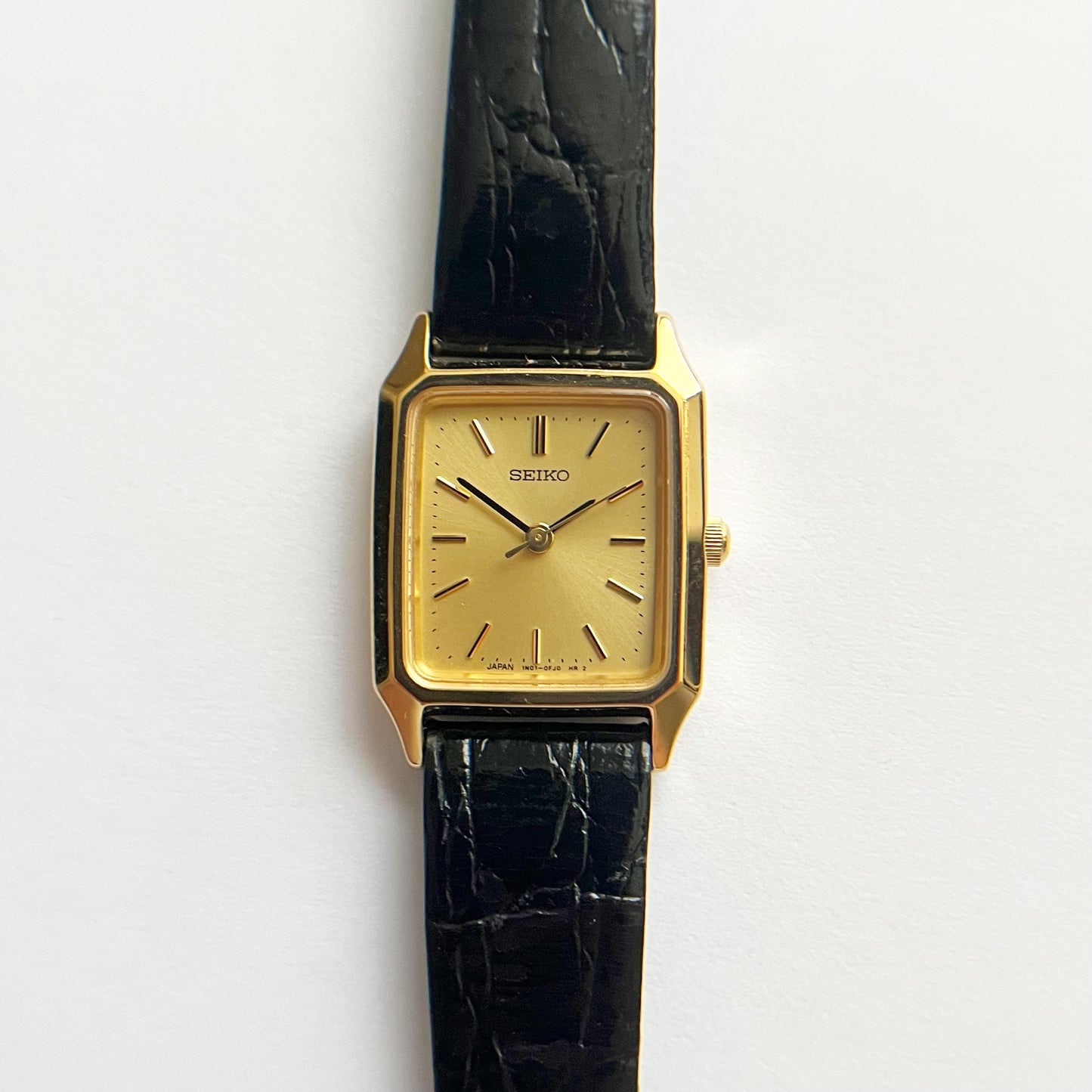 Seiko Womens Vintage Watch, Gold, Leather Band, Boxed, Gift For Her
