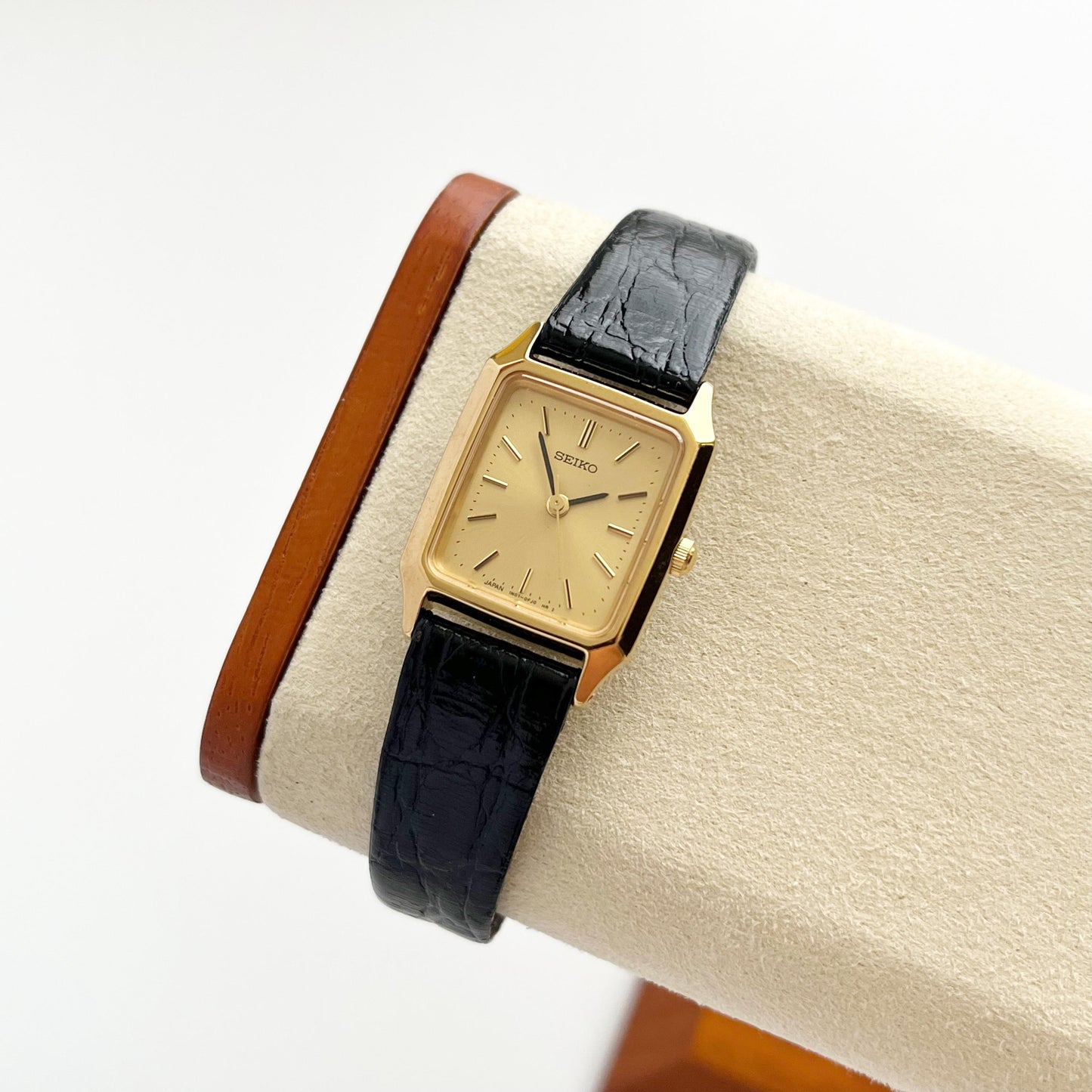 Seiko Womens Vintage Watch, Gold, Leather Band, Boxed, Gift For Her