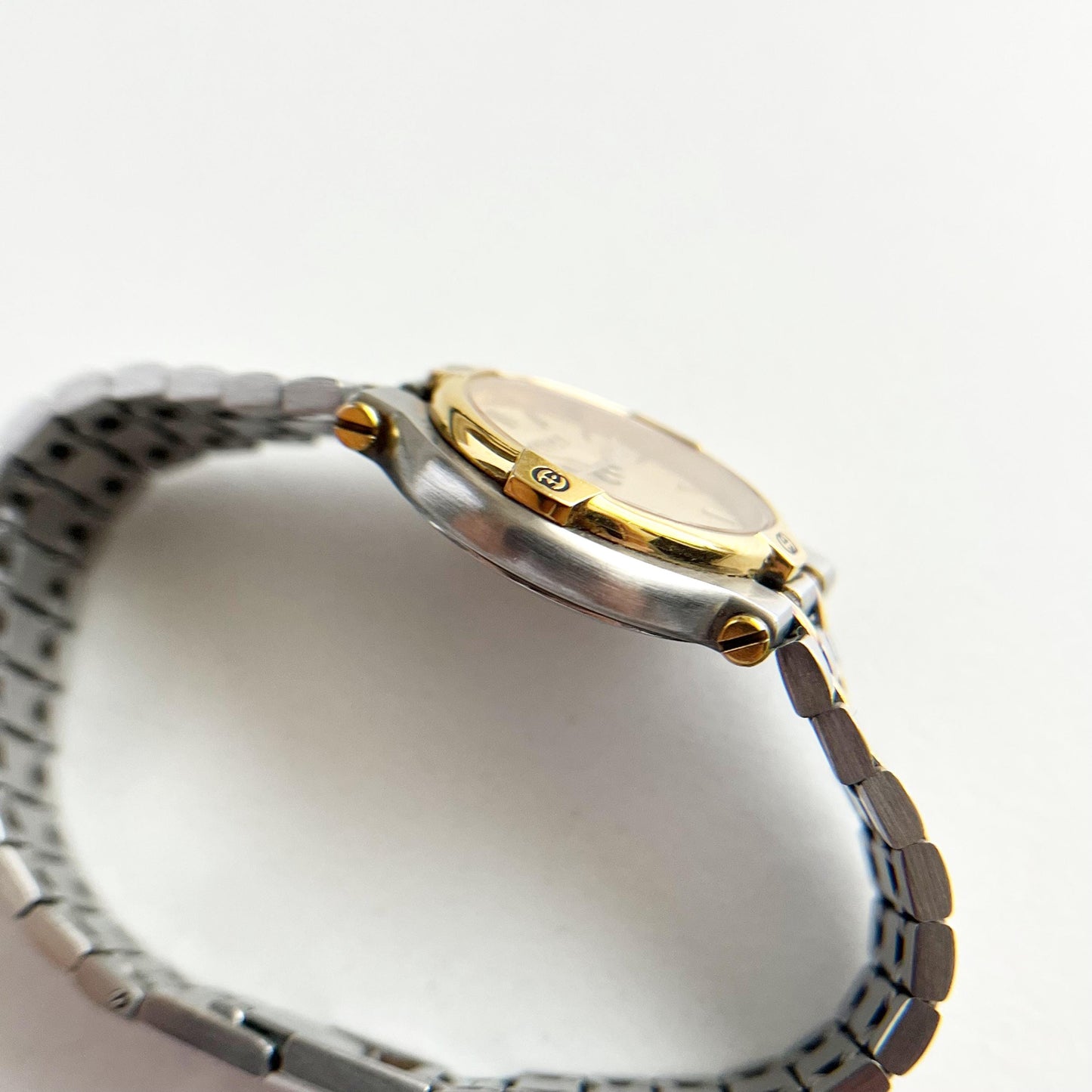 Vintage Gucci Women’s Watch, Boxed TwoTone Gucci, Gift For Her - 14.5cm